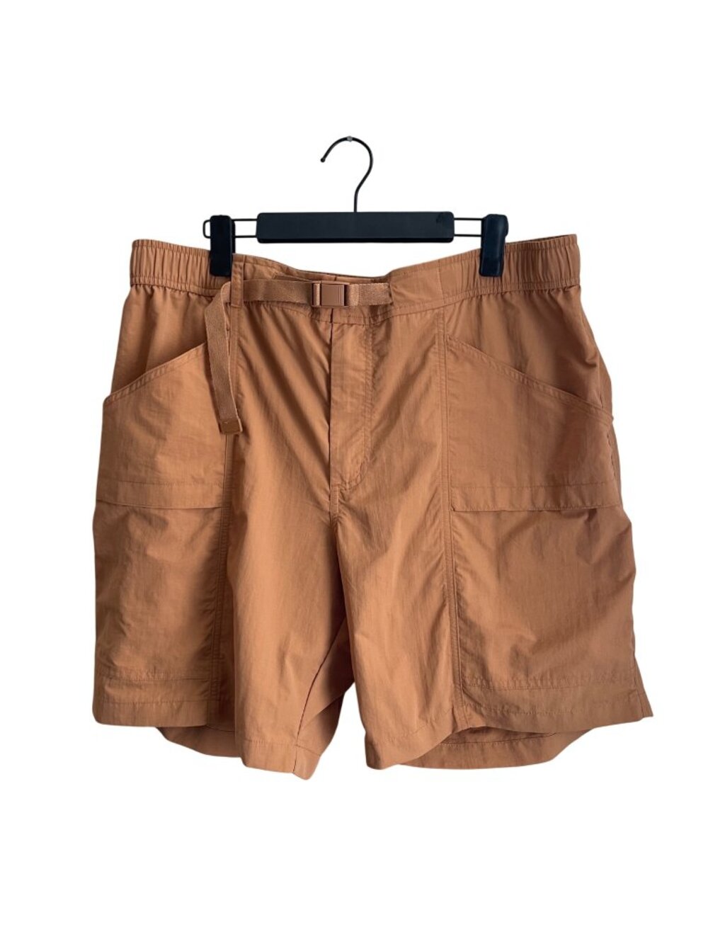 Eddie Bauer Mens Outdoor Gorpcore Utility Shorts Size XL Hiking Minimalist Nylon